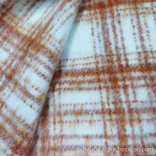 Boucle  plaid Zara design fabric
